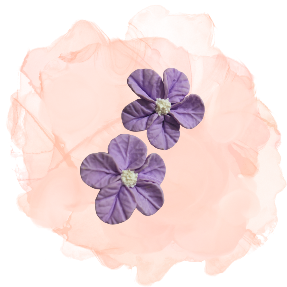 Earrings Cotton Flower