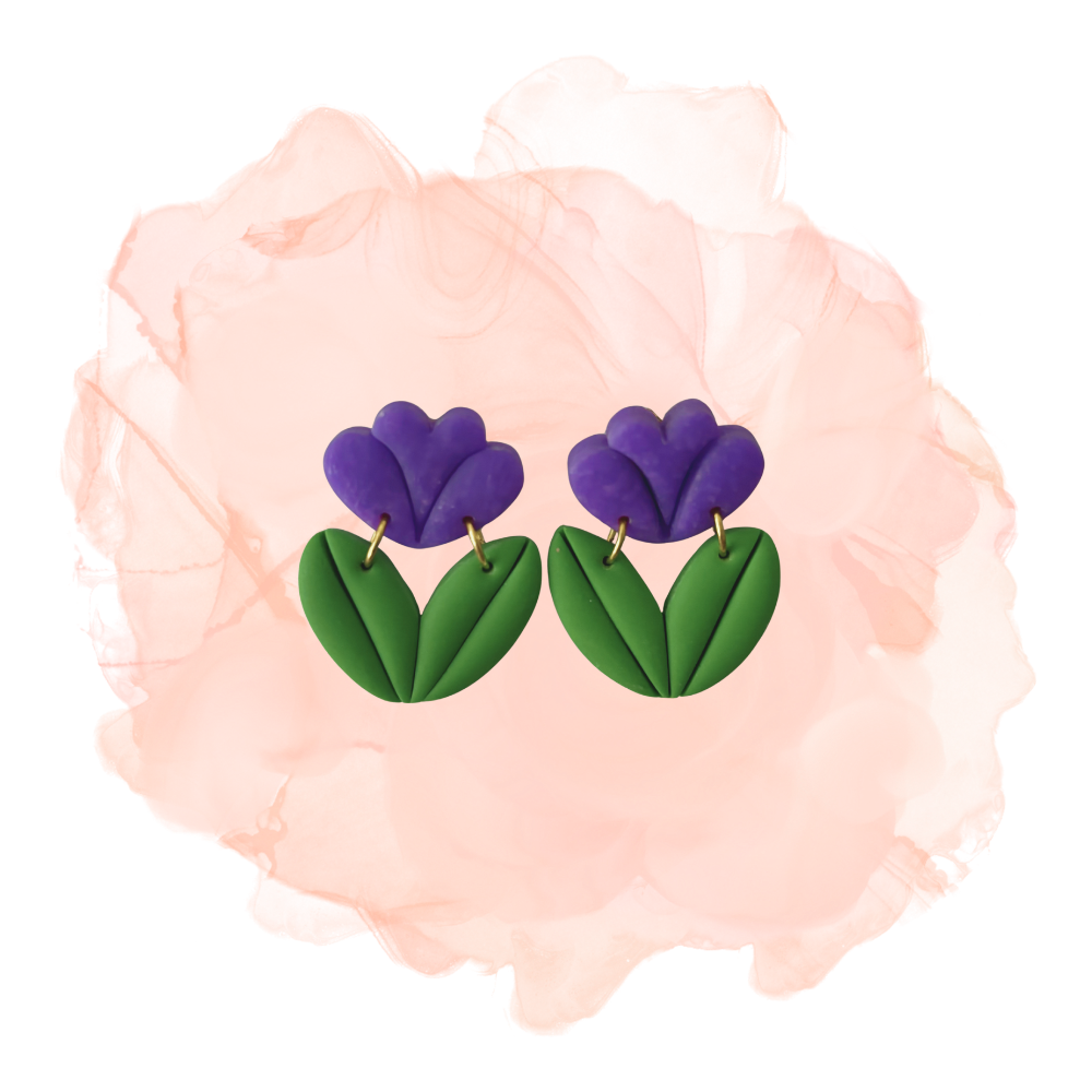 Earrings Spring Petals