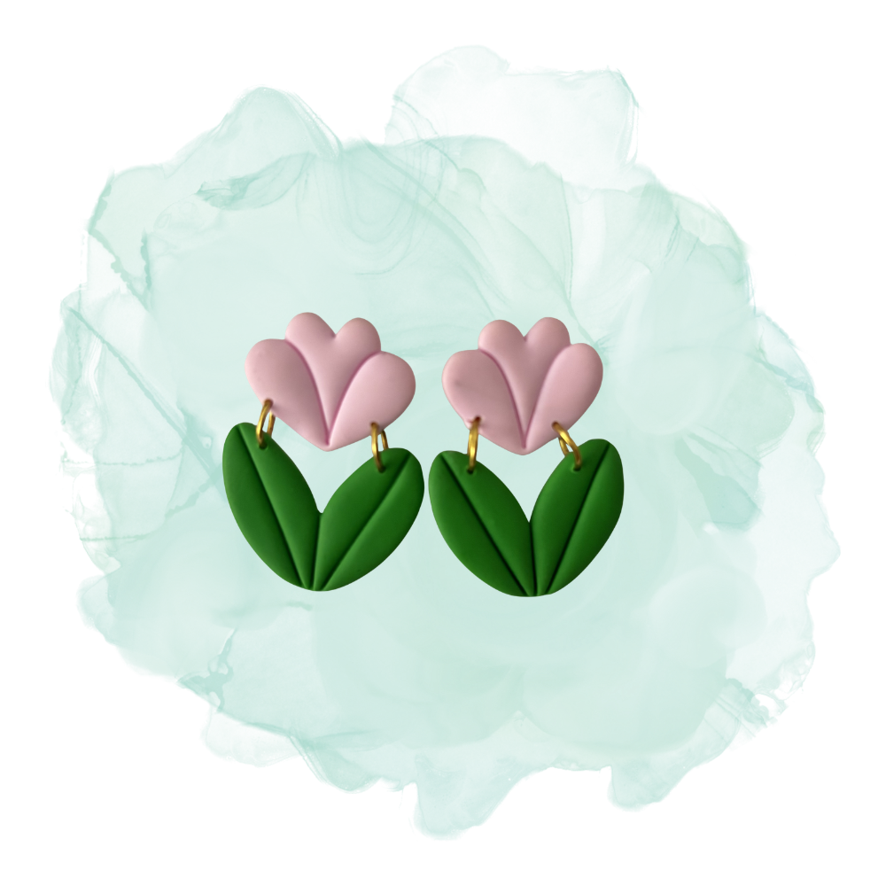Earrings Spring Petals