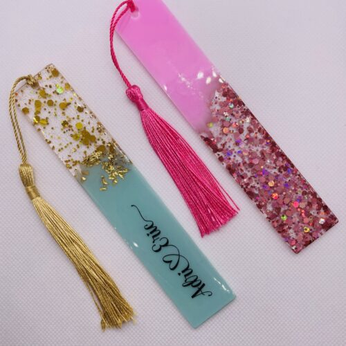 Marcador Glitter de Resina